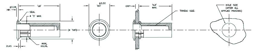 Composi-sert Closed End